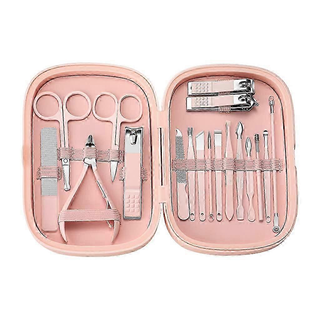 Stainless Steel Nail Clippers Set Compact