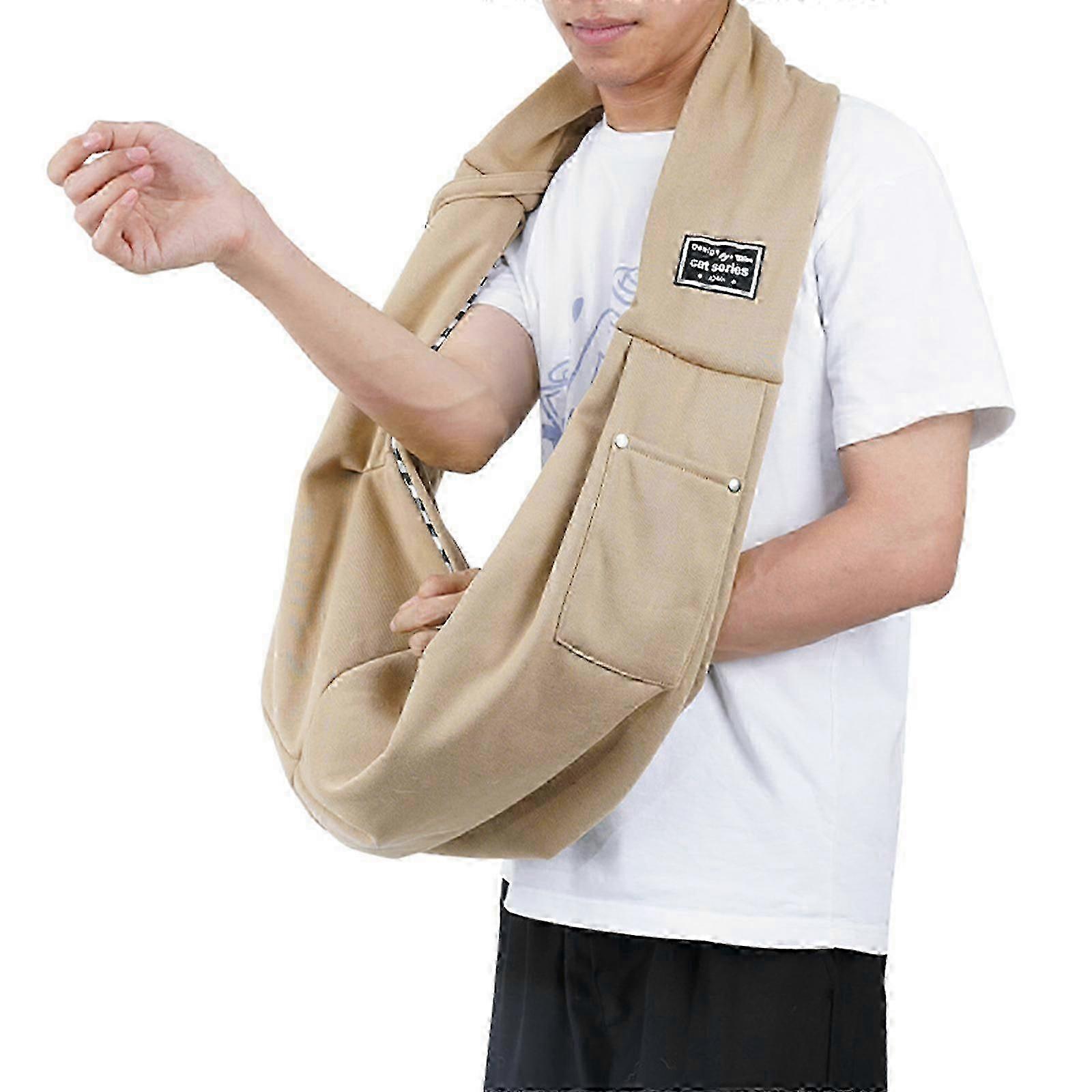Reversible Hands-Free Pet Sling Bag