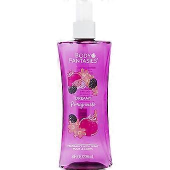 Body Fantasies, spray corpo "Dreamy Pomegranate", 240 ml / 8 oz.