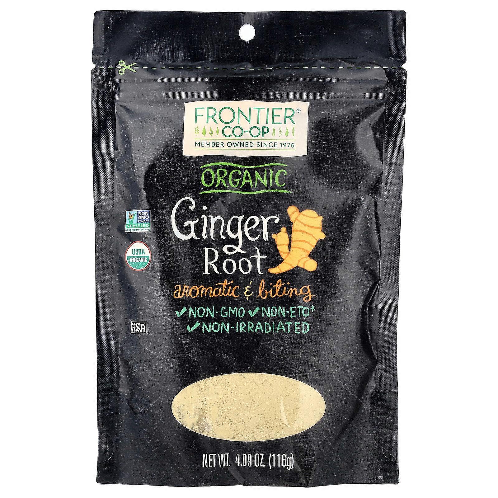 2 x Frontier Co-op, Organic Ginger Root, 4.09 oz (116 g)