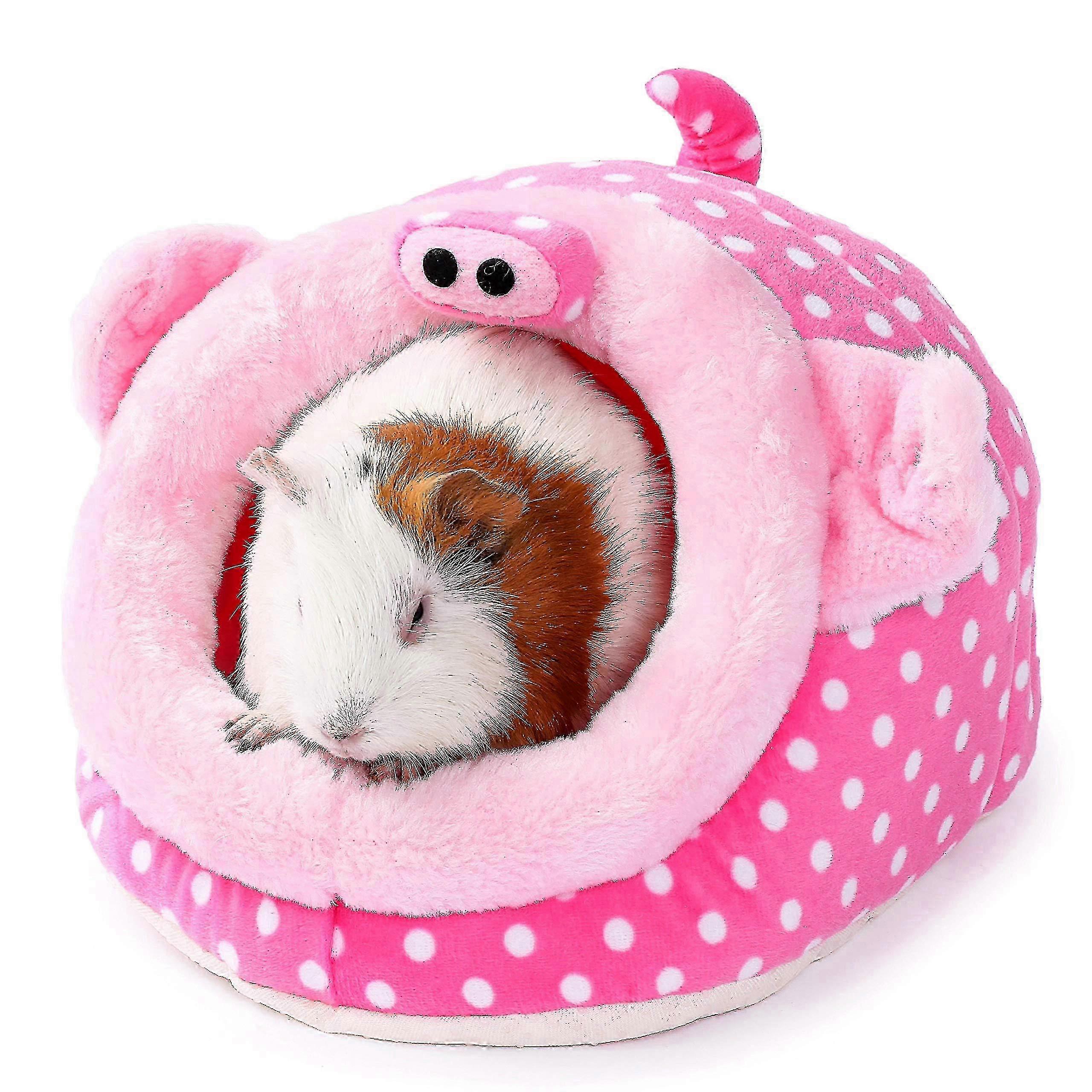 Small Animals Bed For Guinea Pig Washable Pig Shape