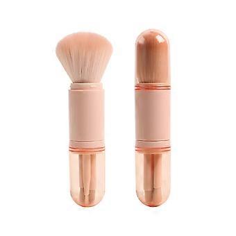 Makeup 4-in-1 Telescopic Beauty Brush for Daily Use Cosmetic Tools