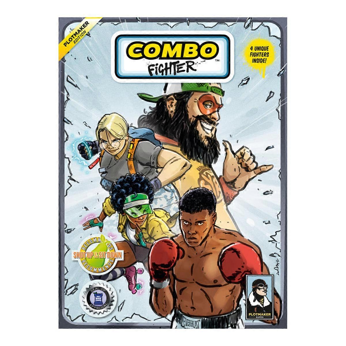 Combo Fighter Pack Arcade Fighting Card Driven Two Player Board Game 2 Ages 9+