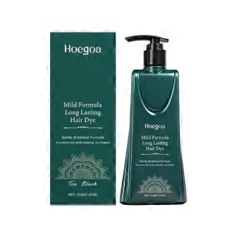 Black Tea-Colored Botanical Hair Cream Is Carefully Formulated With Glycerin And Dimethicone