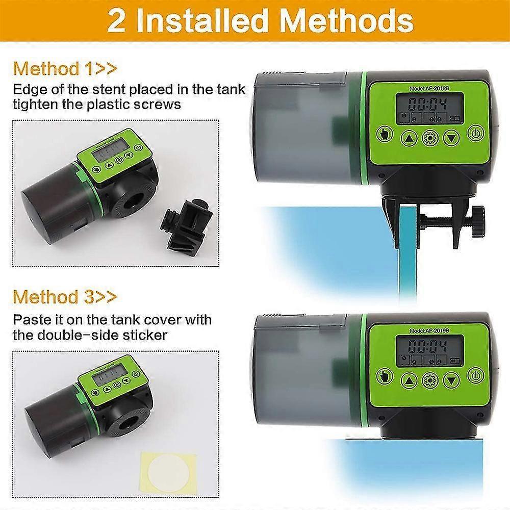 Automatic Fish Feeder - Rechargeable Timer Fish Feeder
