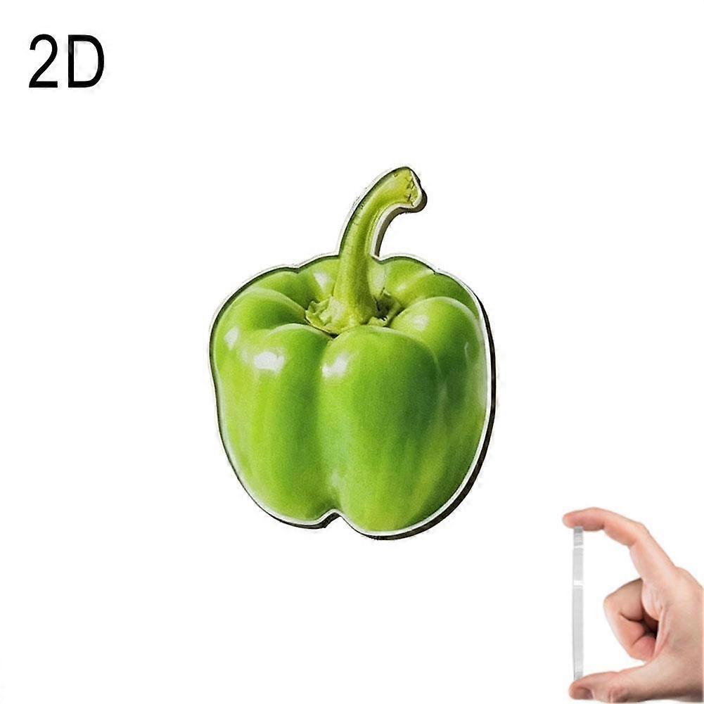 Translucent Veggie Acrylic Page Marker