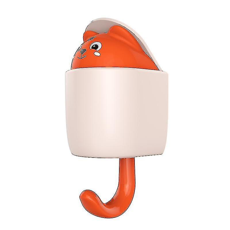 Household Hook Adhesive Cute Animals Easy Installation 4 Pieces Pack