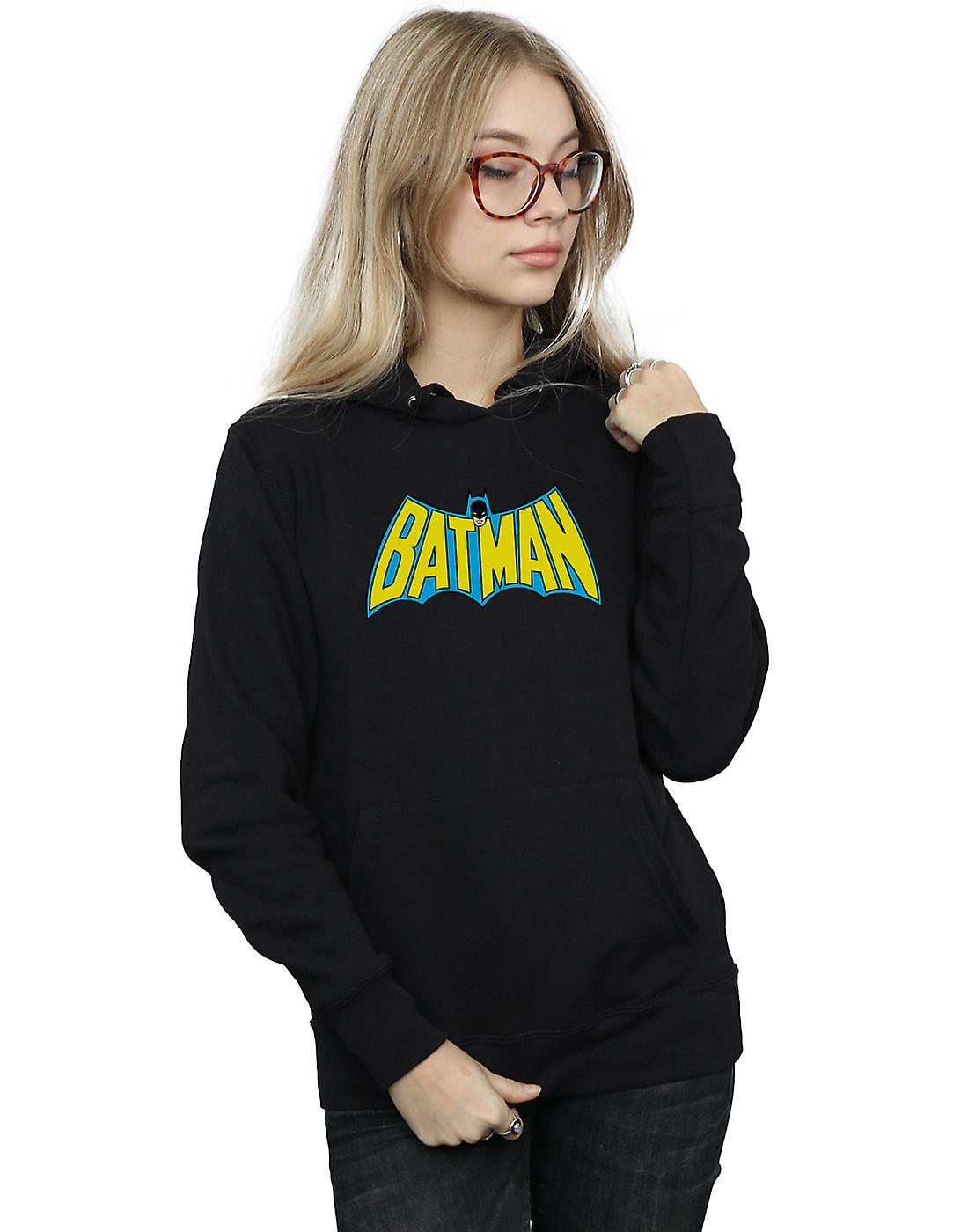 DC Comics Women's Batman Retro Logo Hoodie