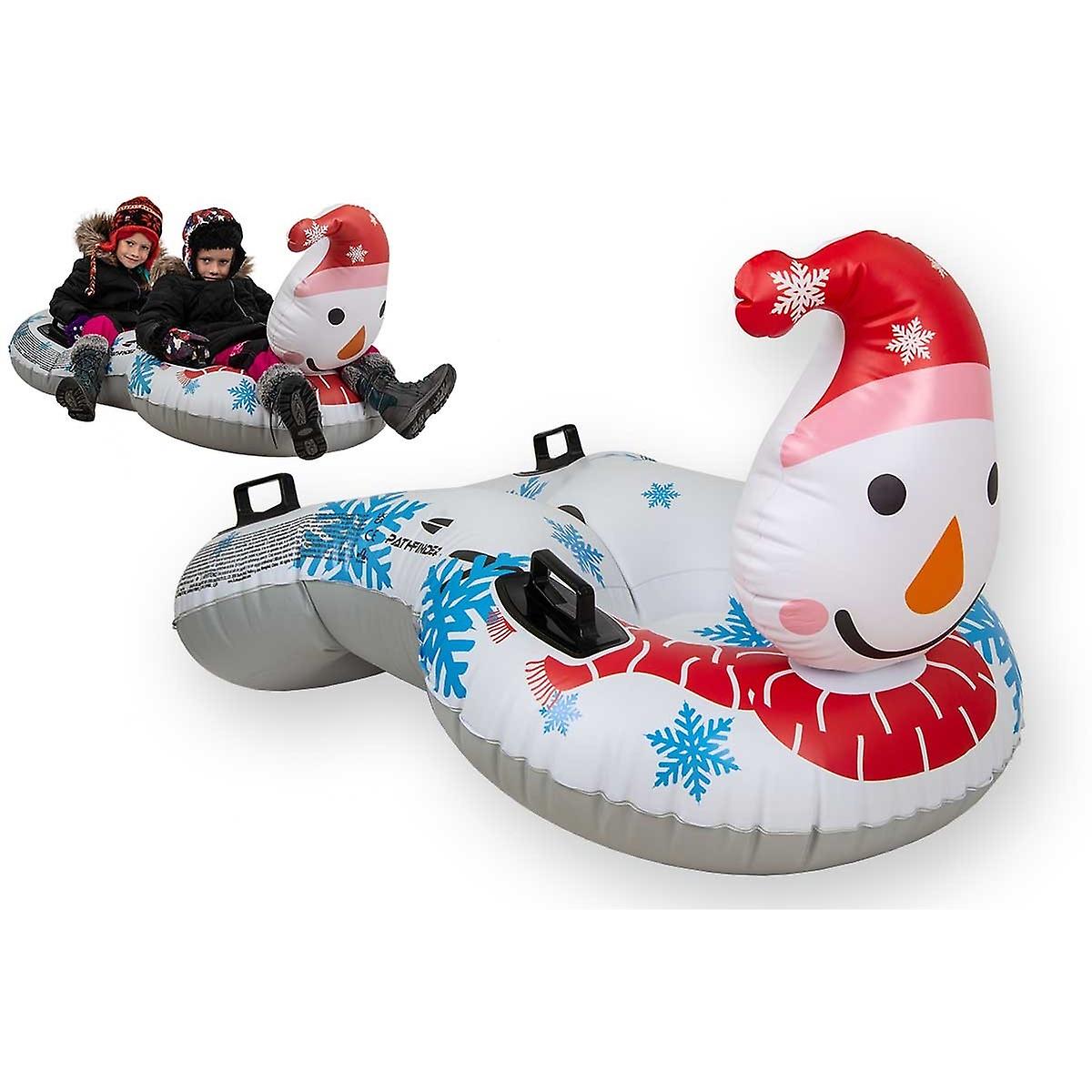 2-person inflatable slide, snowman 138x74x80 cm 35081