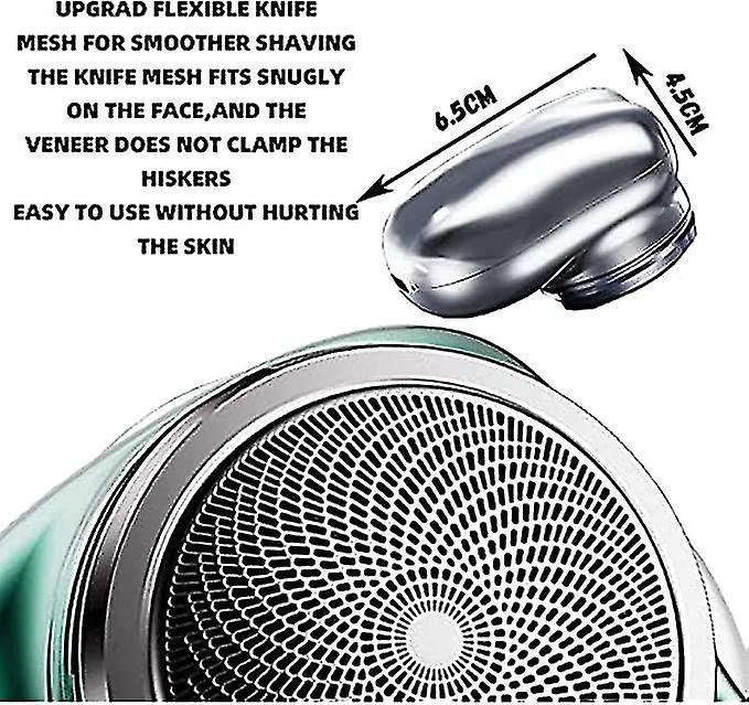 Portable Mini Electric Shaver, Waterproof Wet And Dry, Type-c Usb Charging