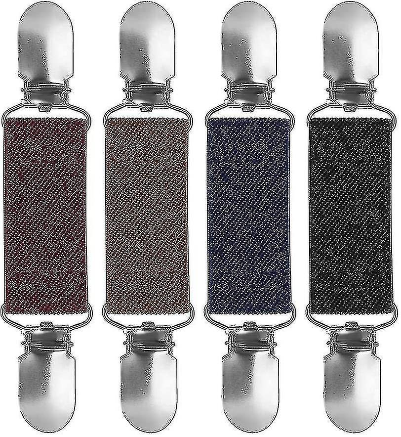 4 Stück Pullover Clips, Pullover Cardigan Clips, Elastischer Clip Unisex Simple