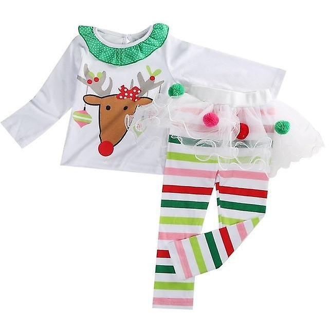 Christmas Toddler Girl Reindeer Dress