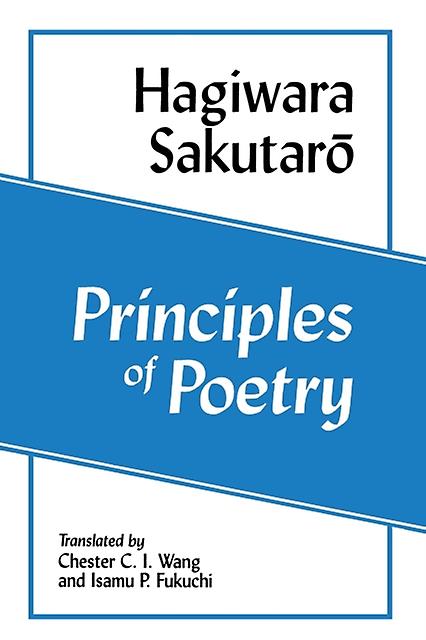 Principles Of Poetry by Sakutaro Hagiwara Paperback Book