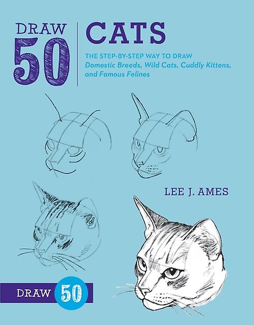 Draw 50 Cats by L Ames Paperback Book