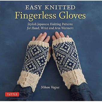 Gants sans doigts tricotés faciles - Nihon Vogue