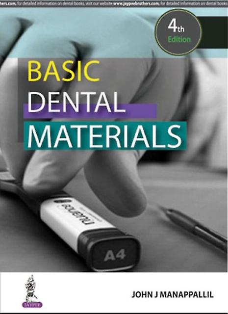 Basic Dental Materials - John J Manappallil - Paperback - English Book - Dentistry