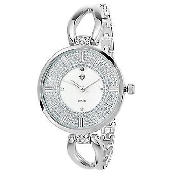 Dameklokke MF276-DIAMANT-AFA - Sølv stålrem