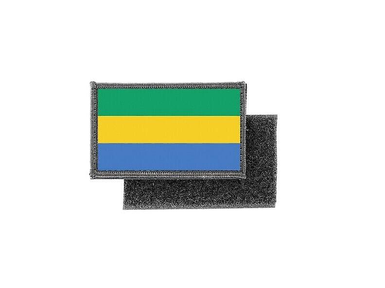 Patch ecusson prints Gabonese flag badge