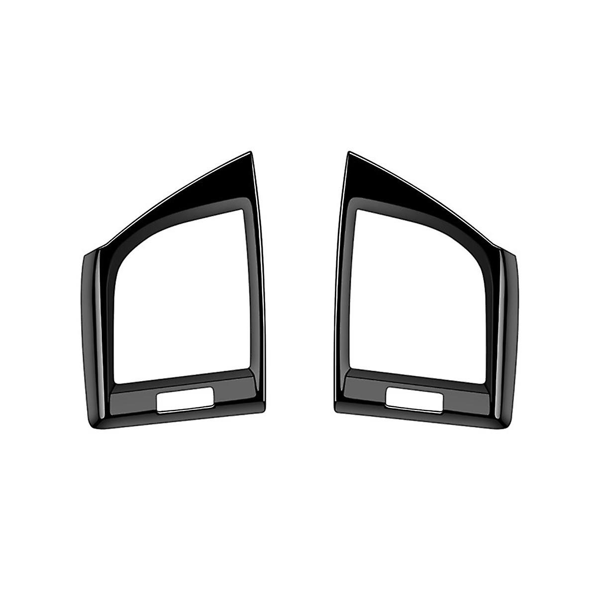 For Alphard 40 Series 2023+ RHD Bright Black Dashboard Air Condition Vent Outlet Cover Trim Frame S