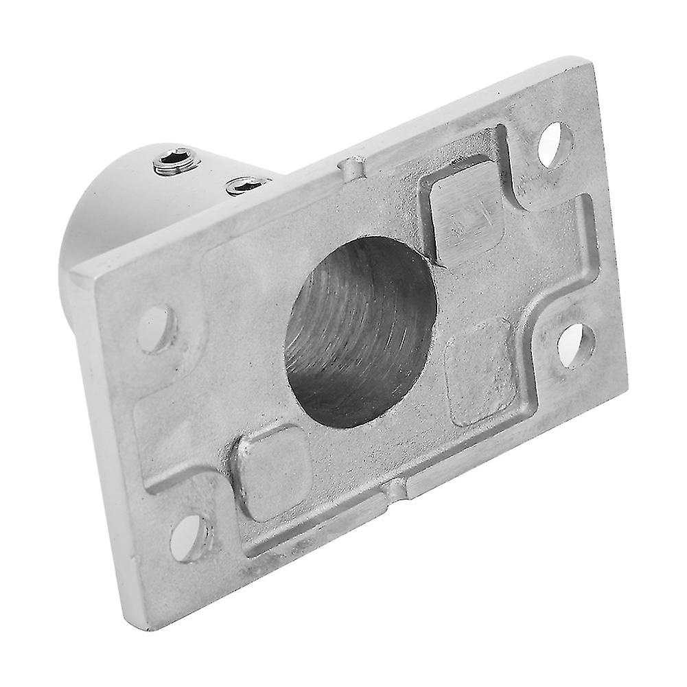 Boat Rail Fitting Stainless Steel 316, 90° Rectangular Base 7/8in