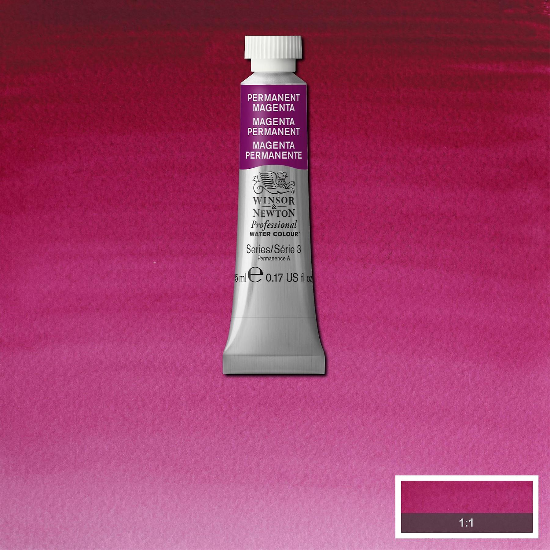 Winsor & Newton Professional Water Colour - Permanent Magenta - 5ml