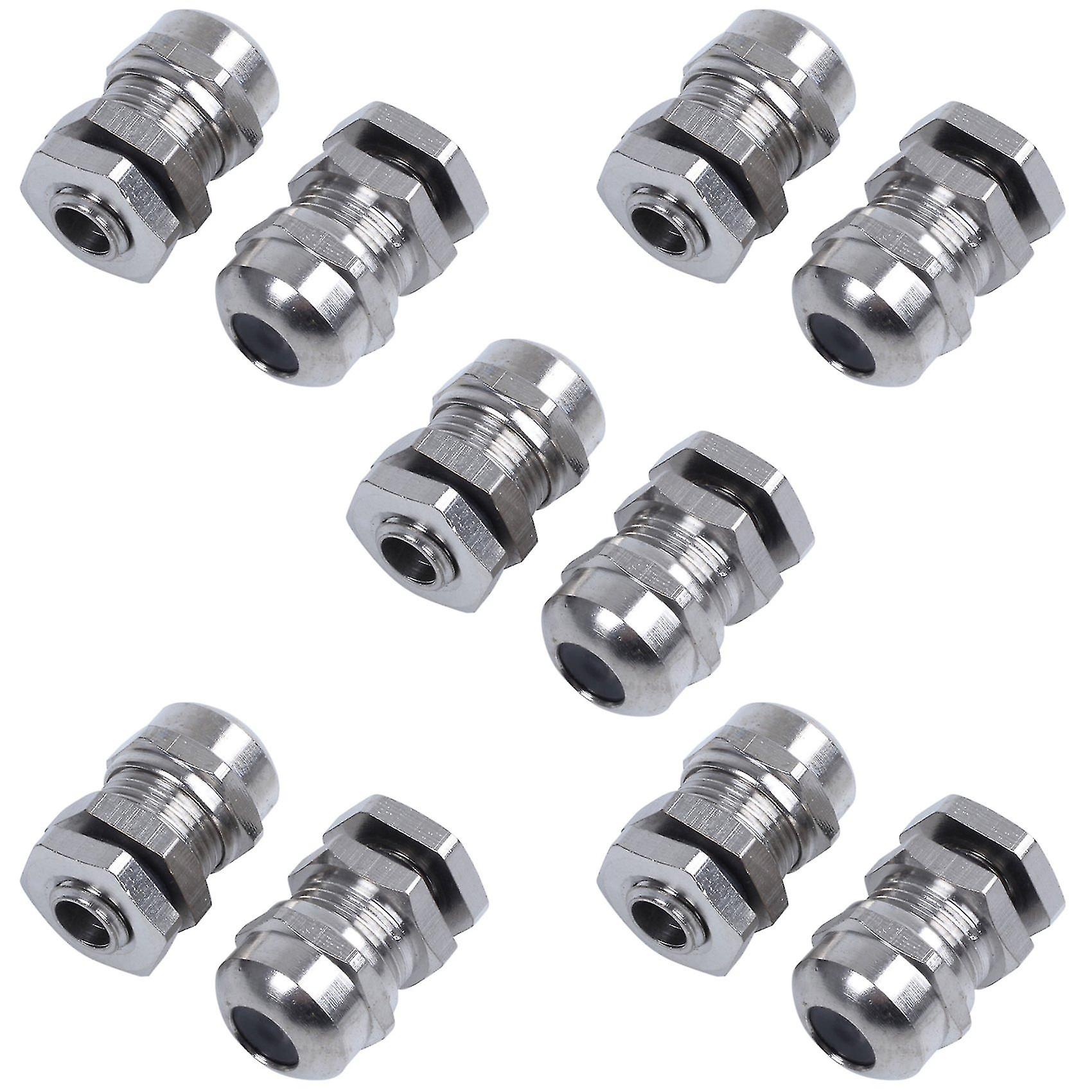 10 Pieces M8 Disengament Cable Gland For 2-5mm Cable Wire
