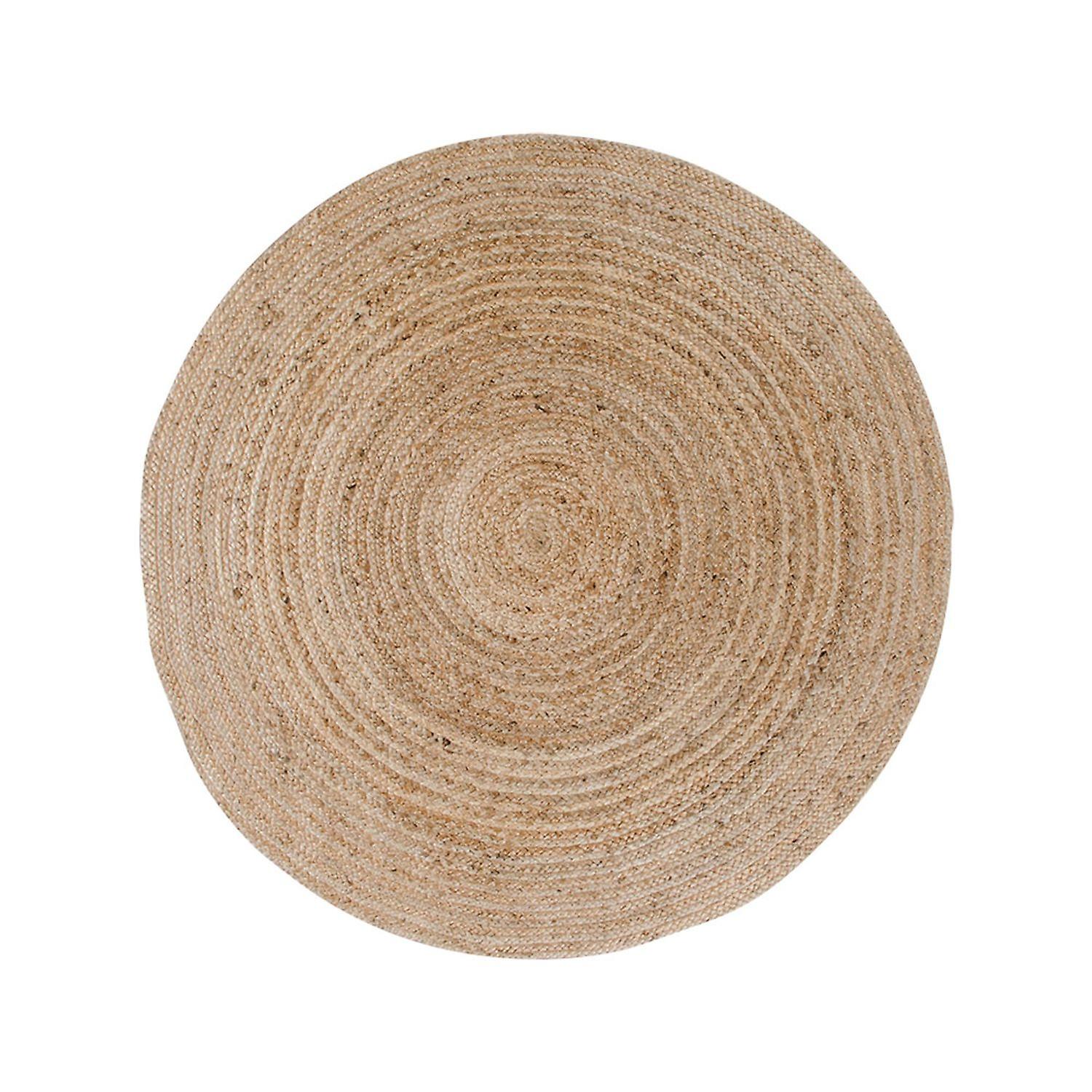 黄麻编织地毯 Ø 120 cm