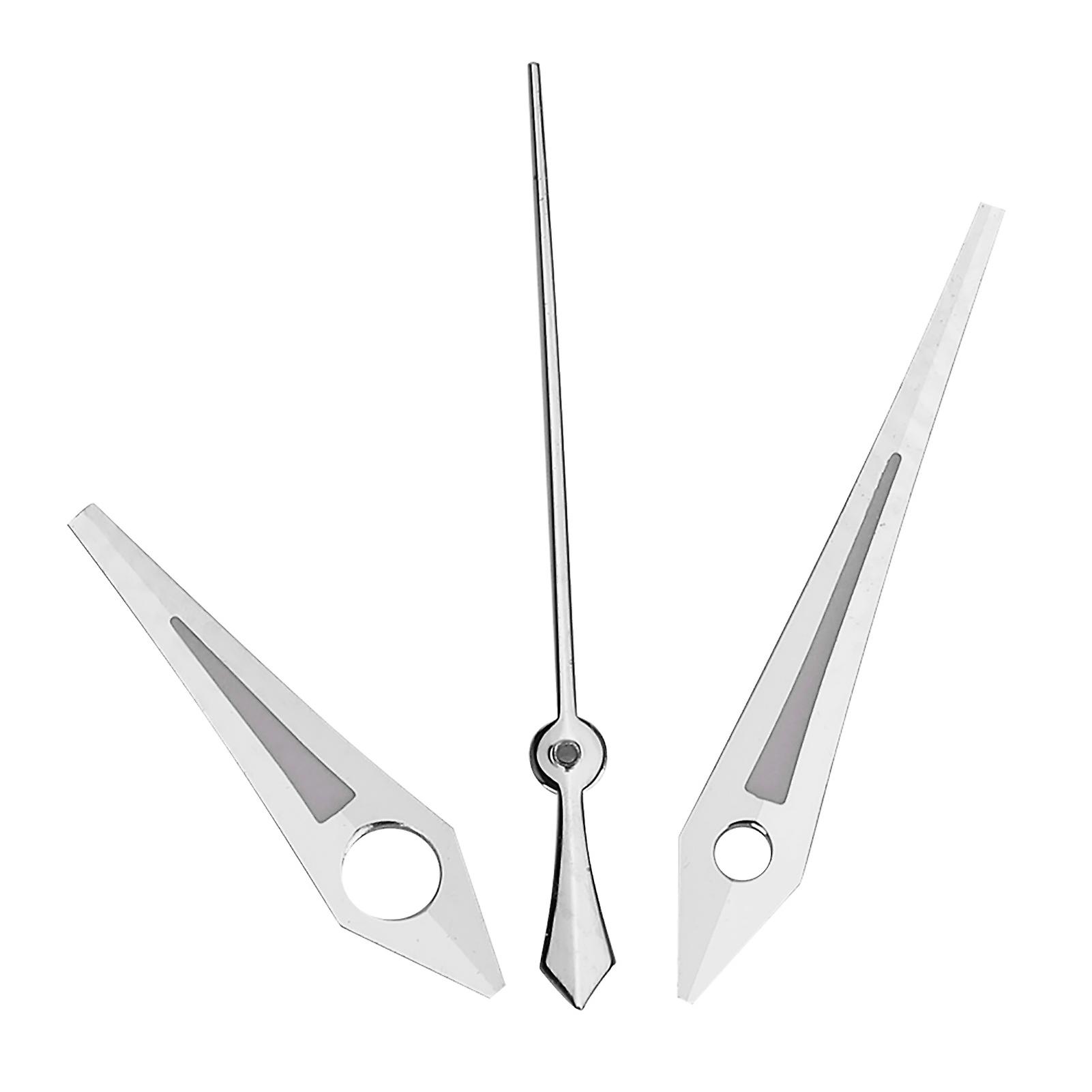 Watch Second Minute Hour Hands Watch Accessory Replacement for ETA2824 MovementSilver