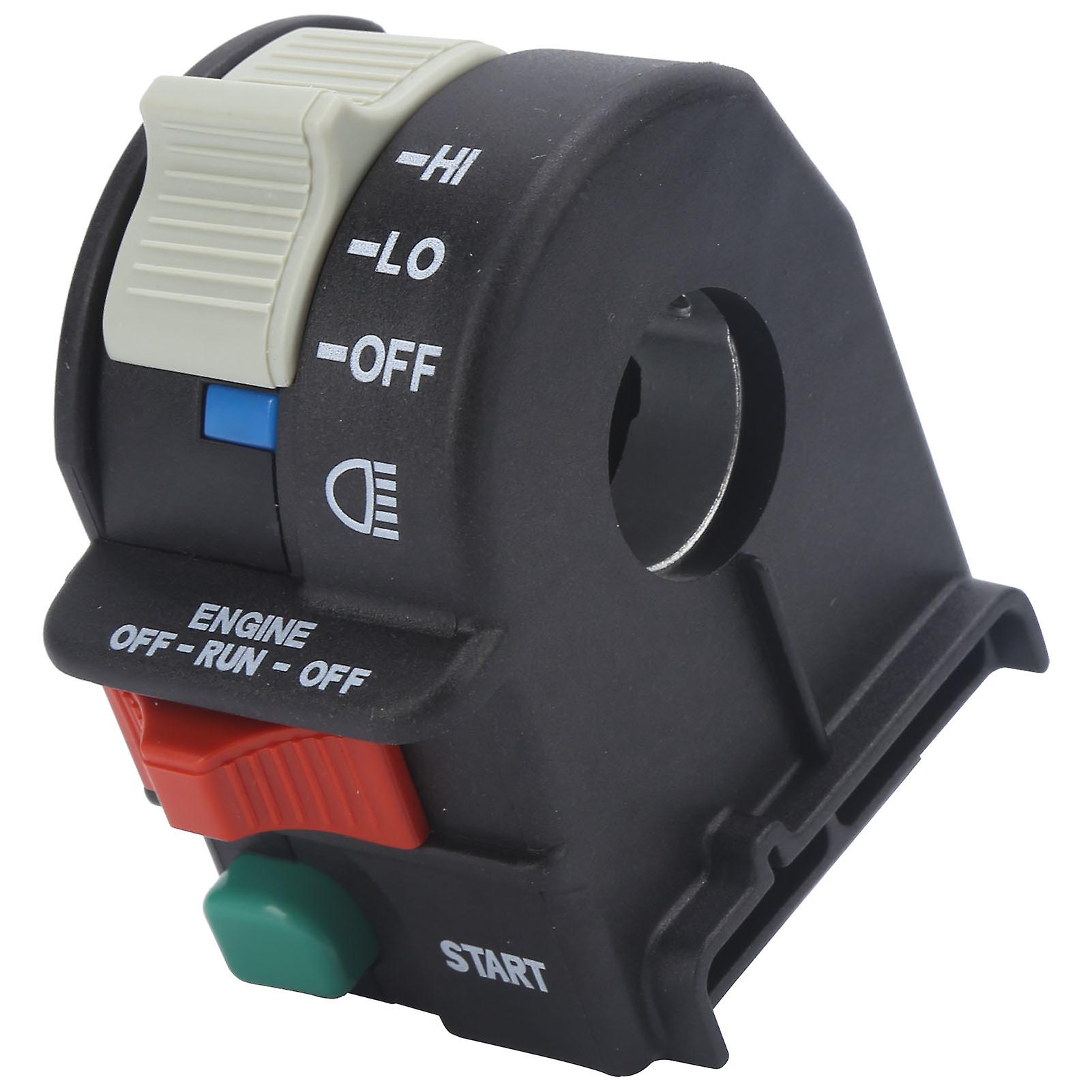 Start Light Run Stop Switch Handle Bar HI/Lo Off Control 4011387 Fit for Polaris Predator Outlaw 500 2006 2007