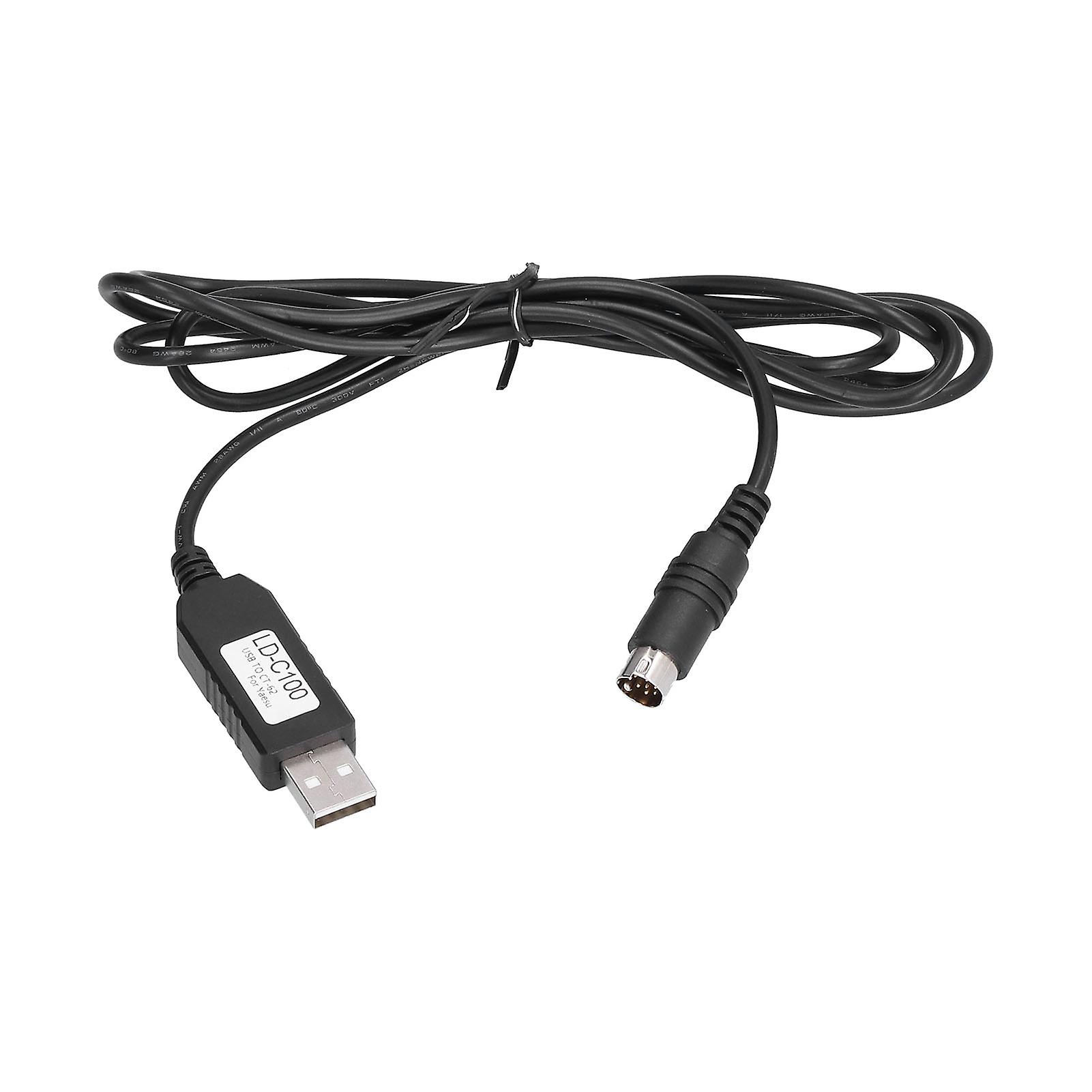 USB Programming Cable for Yaesu FT100 FT817ND 857D 897D 100D LDC100CT62 Radio