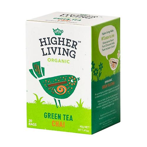 Chai Green Tea Bio 20 units of 40g