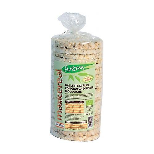 Brown rice cakes with oat bran 100 g