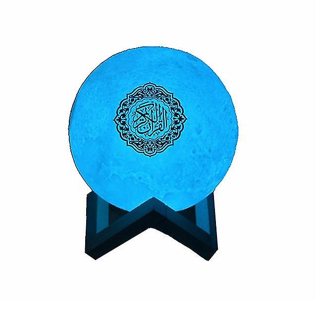 Bluetooth-compatible Speakers Colorful Spherical Moon Lamp 3d Touch Pattern Moonlight With Remote As Gift Room Decoration