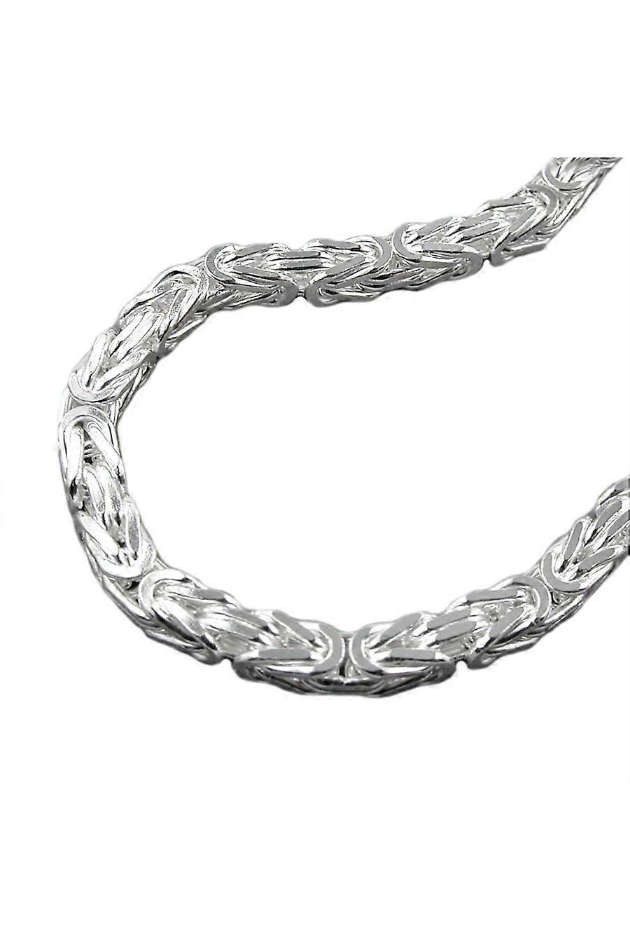 Necklace Byzantine Chain 7mm Silver 925 - Gl137007-55