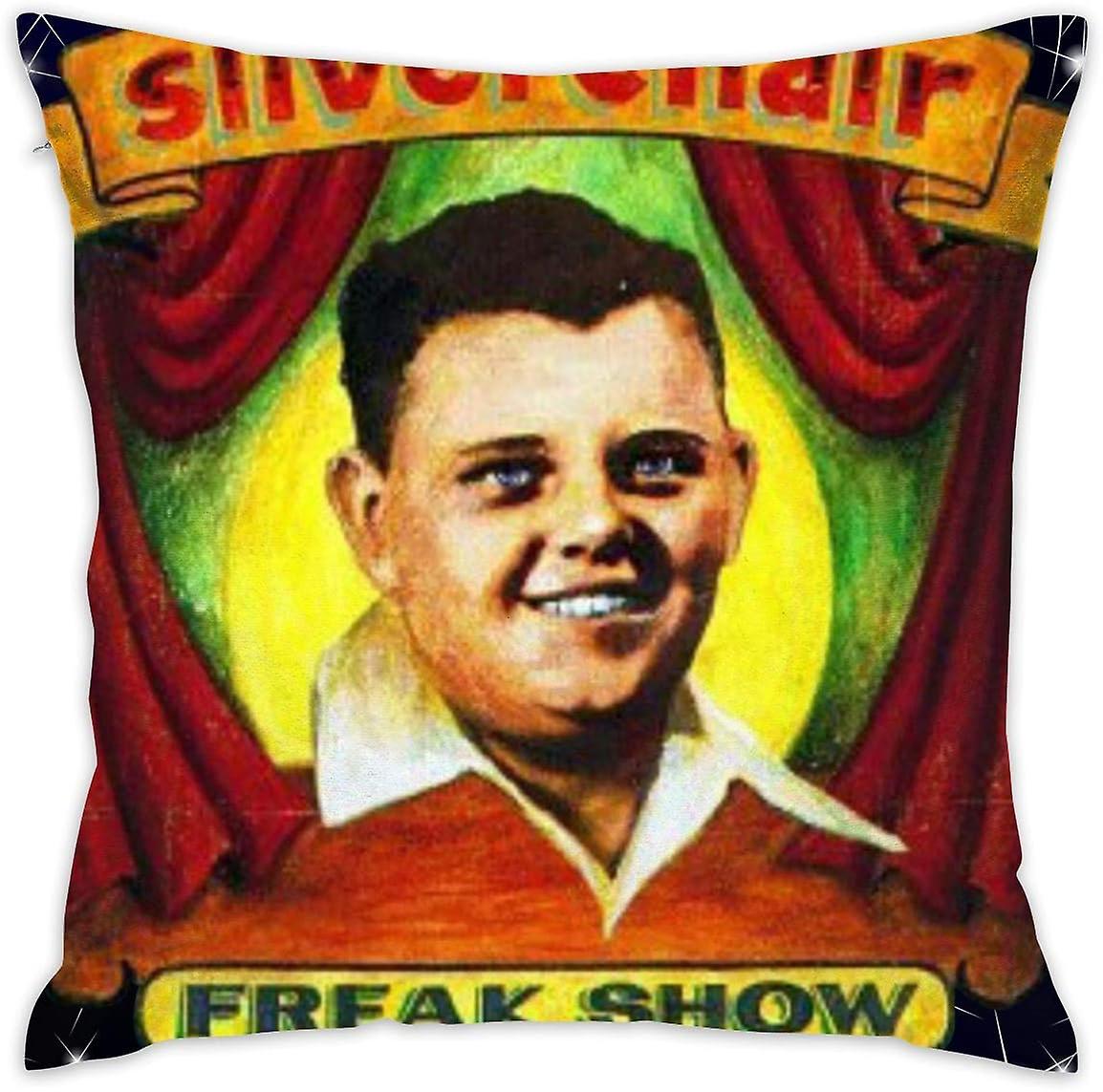 Silverchair - Freak Show Rest Home Decor Federa in cotone cotone 18 "x18" AB-4114