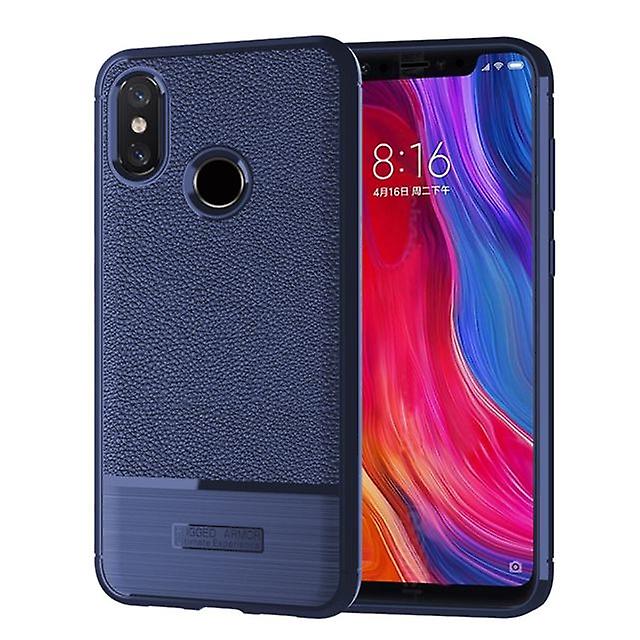 Soft Shockproof Protective Shell Case for Xiaomi Mi 8 SE - Blue