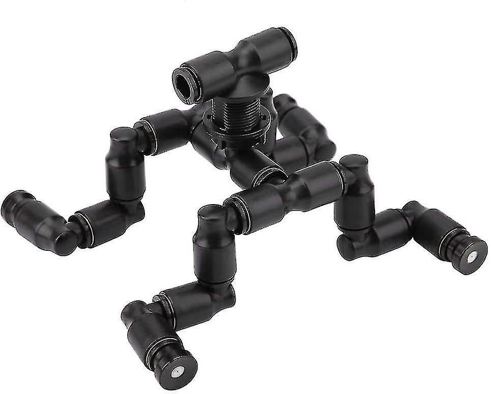 Adjustable Pet Cooling Nozzles Adjustable Black Rainforest Cooling System