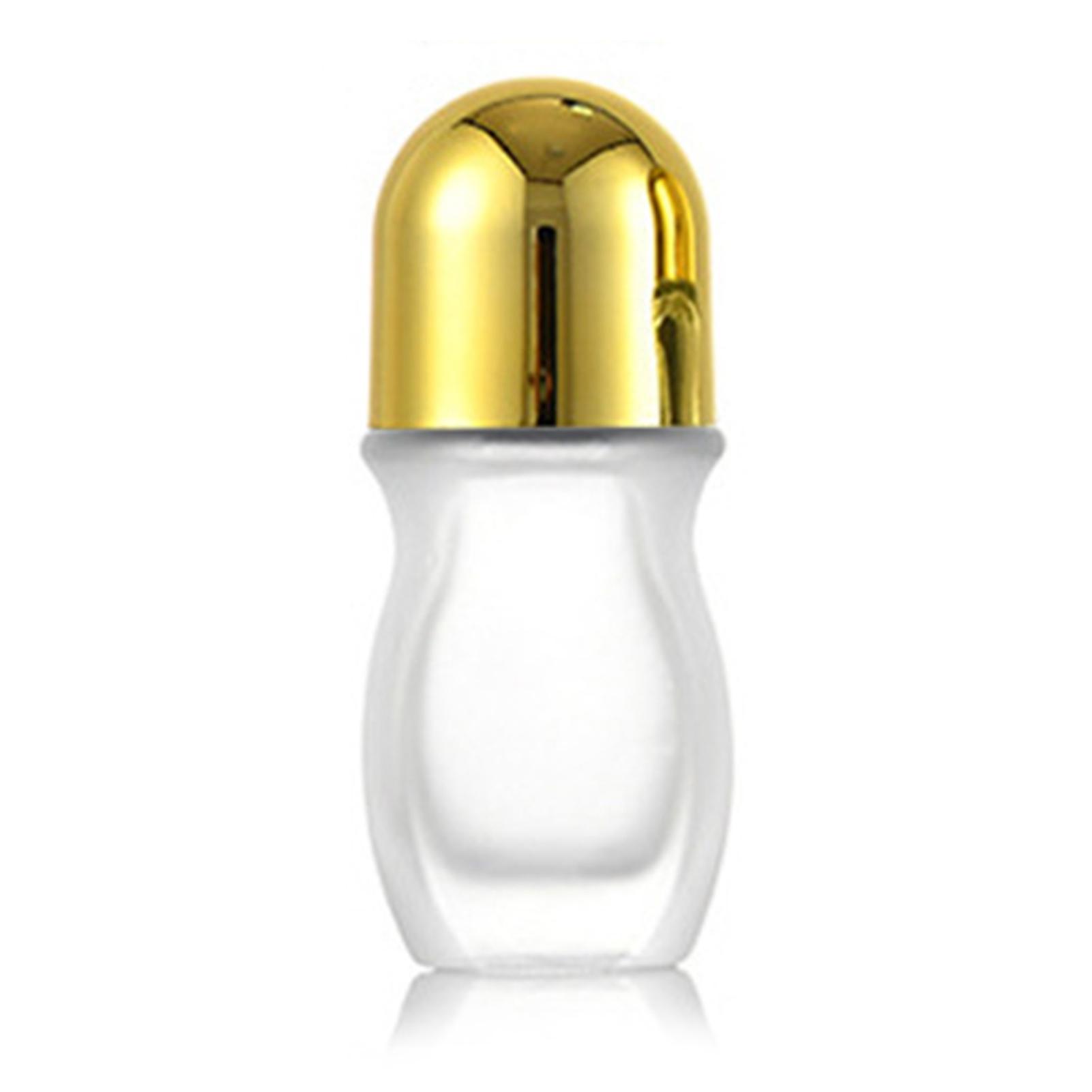 Mini Glass Empty Bottles with Roller Ball Reusable Aromas Dispenser Bottle for Home Use