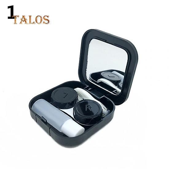 Storage Holder Mirror Box Portable Contact Lens Case Container Travel Kit Set
