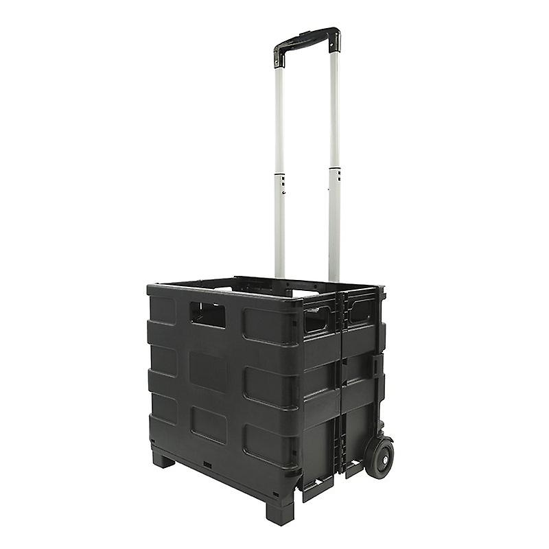 Folding trolley with folding box 25kg