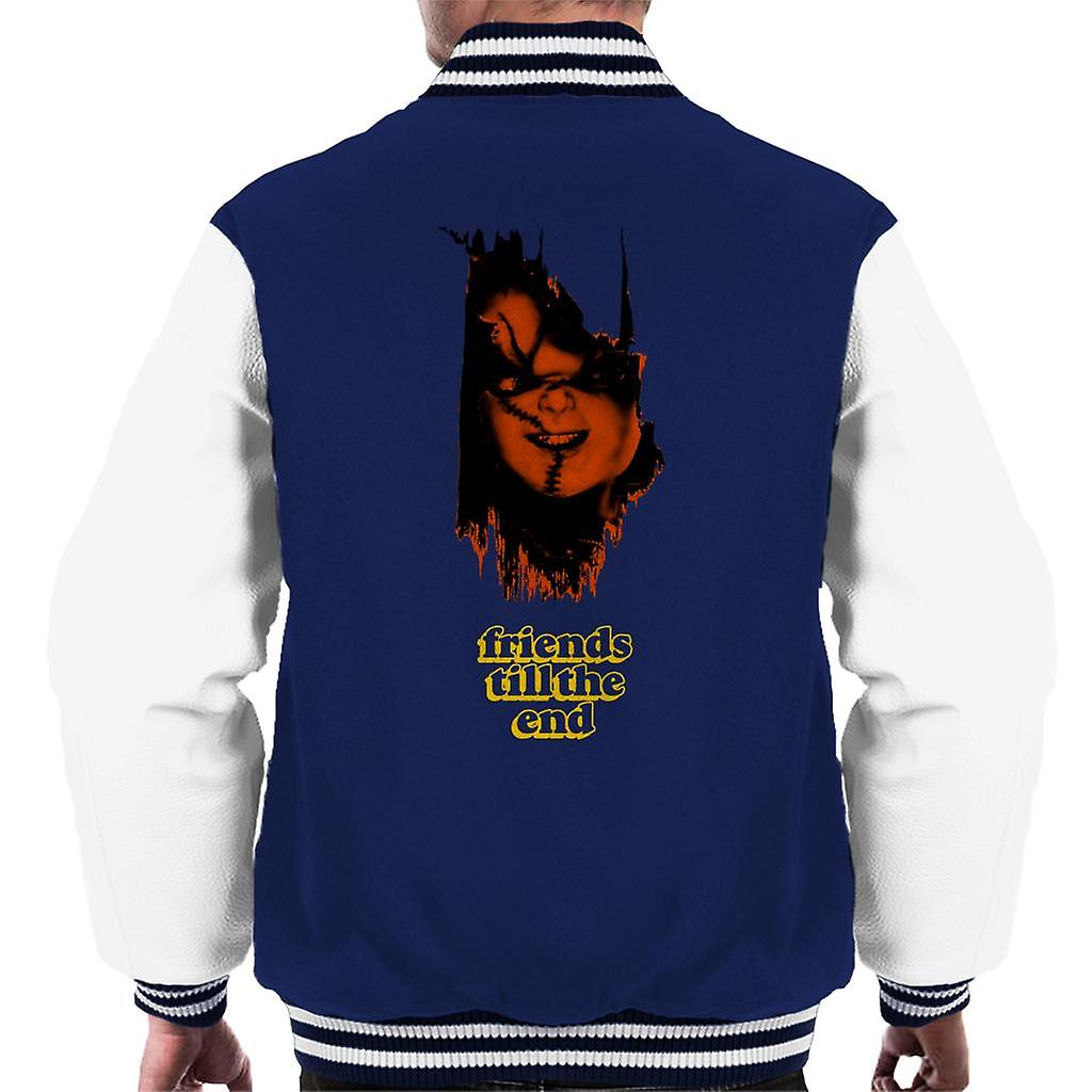 Chucky Friends Till The End Men's Varsity Jacket