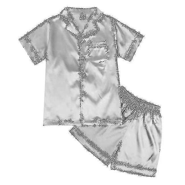 Pyjamasset för barn Silk Pyjamas Nattkläder-ylmyFit
