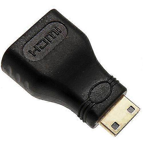 HDMI-compatible Mini Male Type C to HDMI-compatible Standard Female Type A Converter Adapter Connect