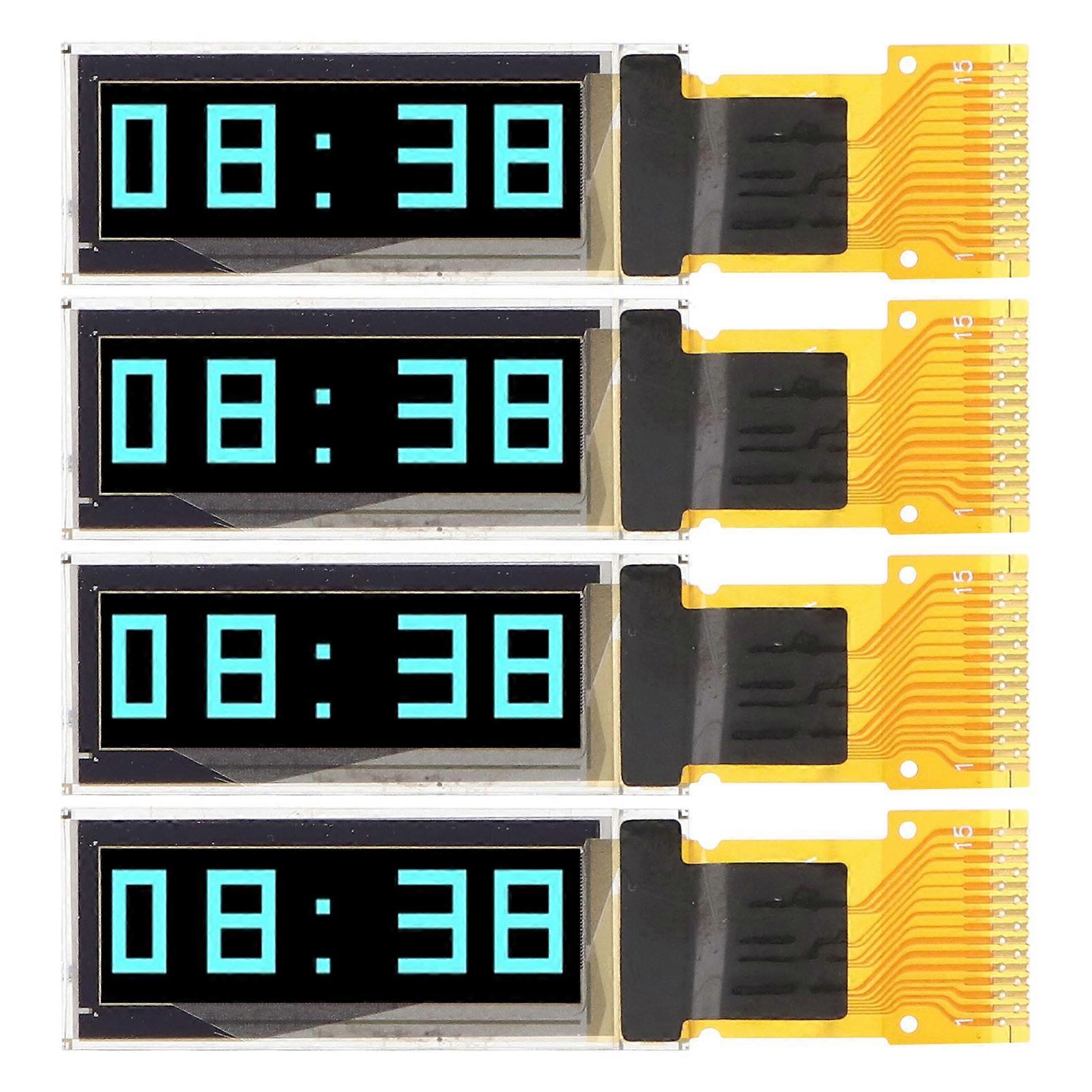 4 pz 0,91 pollici schermo di visualizzazione organico diodo a emissione di luce SPI modulo di visualizzazione 15PIN blu
