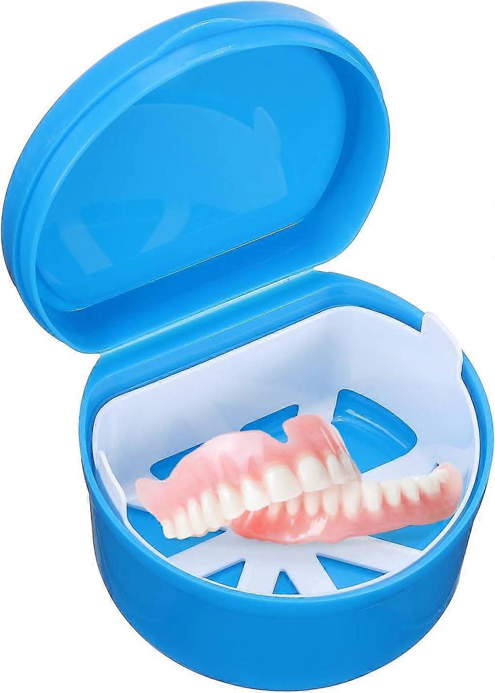 Plastic Dental Denture Mouthguards Storage Container Case Box Orthodontic