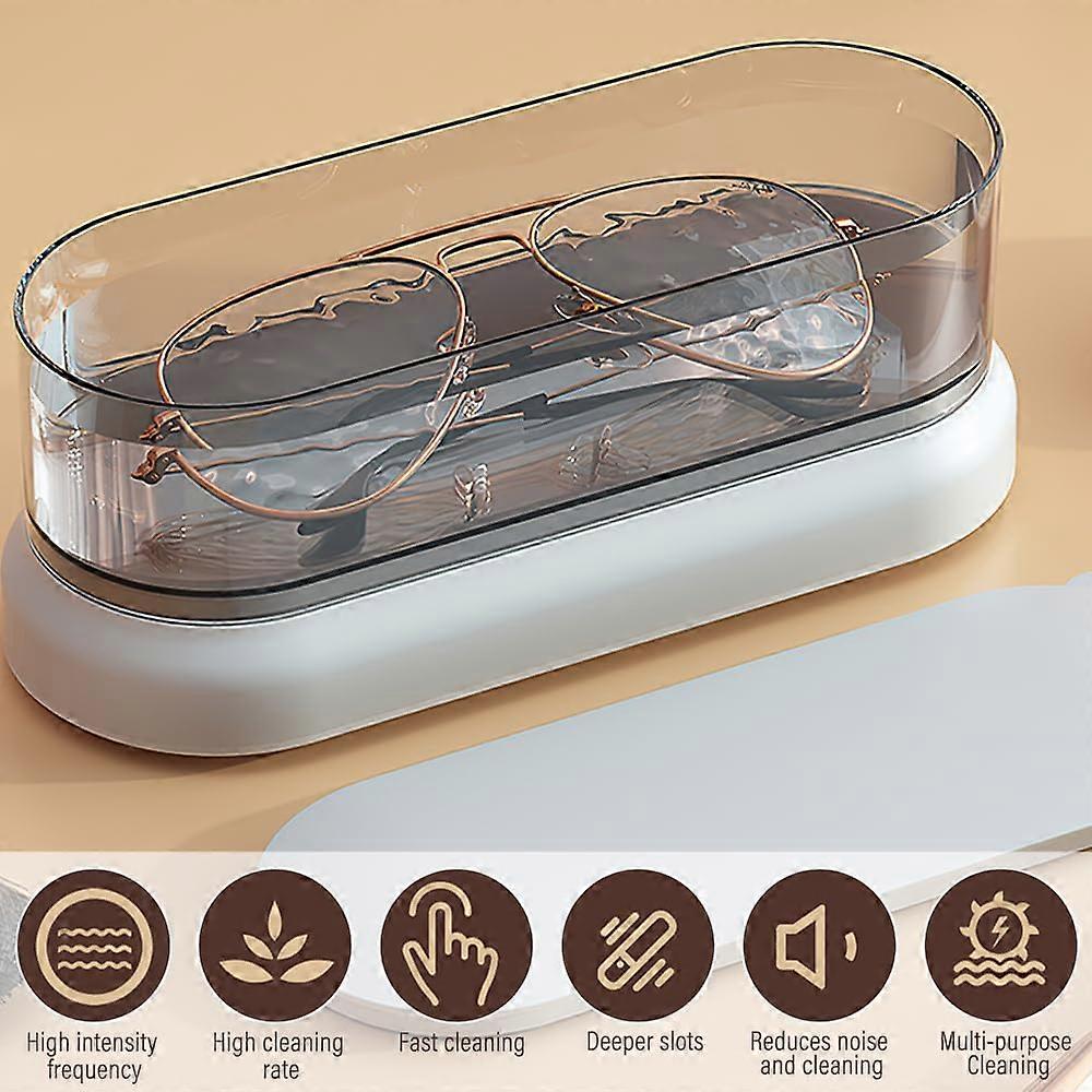 Machine de nettoyage  ultrasons (transparente), machine de nettoyage  ultrasons transparente, machine de nettoyage de lunettes, machine de nettoyage d