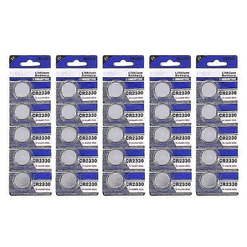 1 Set Safe and Long lasting CR2330 Button Battery for Vehicle Remote Control