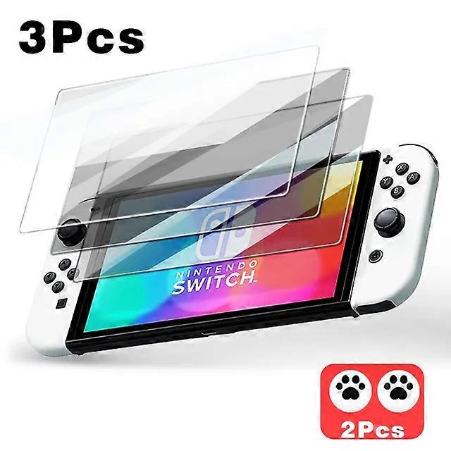 Data Frog Glass Screen Protector For Nintendo Switch Console, Compatible Accessories, Guatemala, 9h Hardness