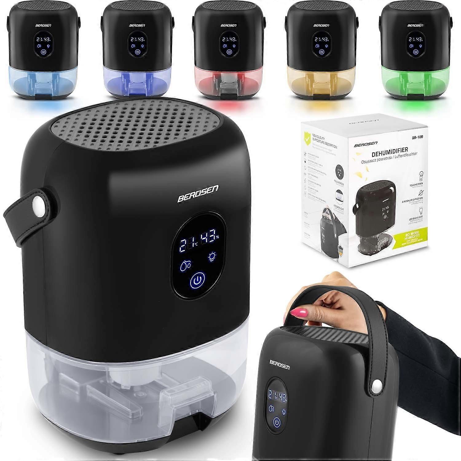 Dehumidifier - Moisture absorber Berdsen BR-10B Black