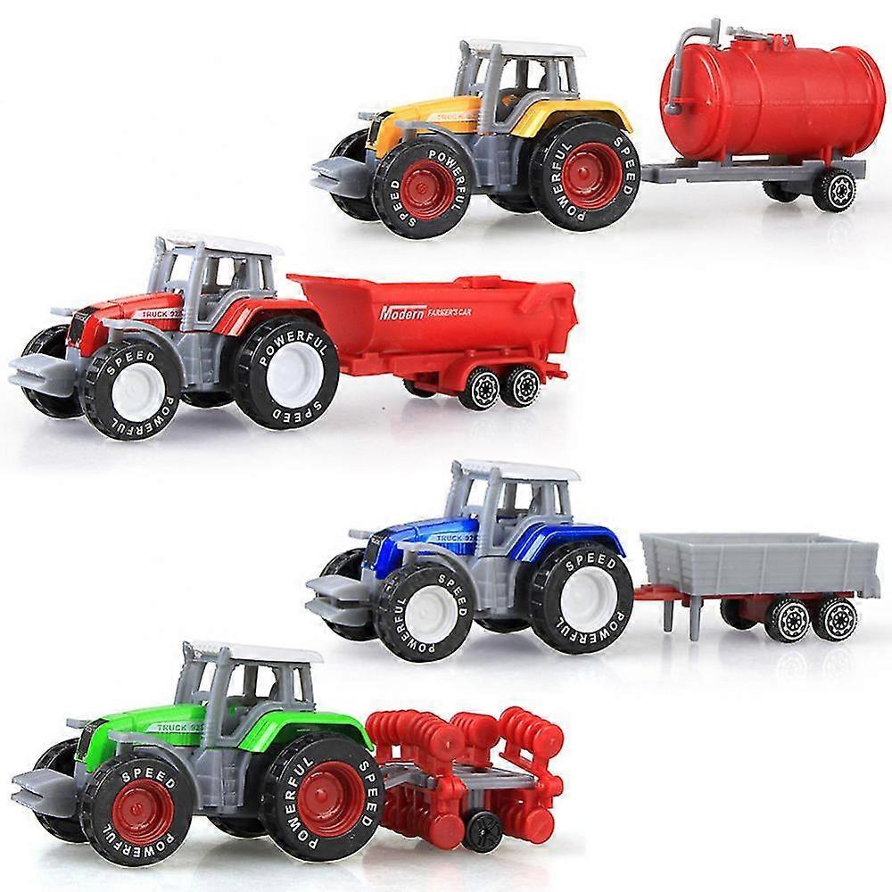 Simulation Engineering Bil Taxiing Gård Traktor Legering Bil Model Legetøj